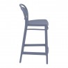 Marcel Counter Stool Dark Gray - Side