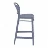 Marcel Counter Stool Dark Gray - Side - Marcel Counter Stool Dark Gray - Side