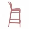 Marcel Counter Stool in Marsala - Side - Marcel Counter Stool in Marsala - Side