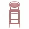Marcel Counter Stool in Marsala - Front - Marcel Counter Stool in Marsala - Front