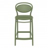 Marcel Counter Stool Olive Green - Front