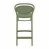 Marcel Counter Stool Olive Green - Back - Marcel Counter Stool Olive Green - Back