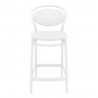 Marcel Counter Stool White - Front
