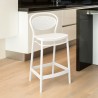 Marcel Counter Stool White - Lifestyle