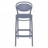 Marcel Bar Stool Dark Gray - Front