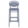 Marcel Bar Stool Dark Gray - Front