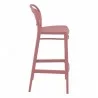 Marcel Bar Stool in Marsala - Side - Marcel Bar Stool in Marsala - Side