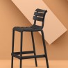 Compamia Helen Bar Stool BLK