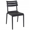 Compamia Helen Resin Outdoor Chair In Black - Angled