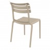 Compamia Helen Resin Outdoor Chair In Taupe - Back Angled