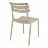 Compamia Helen Resin Outdoor Chair In Taupe - Back Angled - Compamia Helen Resin Outdoor Chair In Taupe - Back Angled