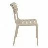 Compamia Helen Resin Outdoor Chair In Taupe - Side - Compamia Helen Resin Outdoor Chair In Taupe - Side