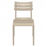 Compamia Helen Resin Outdoor Chair In Taupe - Front