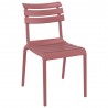 Compamia Helen Resin Outdoor Chair In Marsala - Angled 