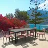 Compamia Helen Resin Outdoor Chair In Marsala - Lifestyle 5 - Compamia Helen Resin Outdoor Chair In Marsala - Lifestyle 5