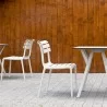 Compamia Helen Resin Outdoor Chair In White - Lifestyle 5 - Compamia Helen Resin Outdoor Chair In White - Lifestyle 5