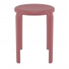 Compamia Tom Resin Dining Stool in Marsala - Front