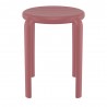 Compamia Tom Resin Dining Stool in Marsala - Front