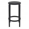 Compamia Tom Resin Counter Stool in Black - Side