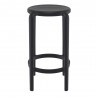 Compamia Tom Resin Counter Stool in Black - Side
