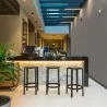 Compamia Tom Resin Counter Stool in Black - Lifestyle 2 - Compamia Tom Resin Counter Stool in Black - Lifestyle 2