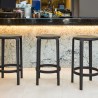 Compamia Tom Resin Counter Stool in Black - Lifestyle 3