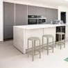 Compamia Tom Resin Counter Stool in Taupe - Lifestyle - Compamia Tom Resin Counter Stool in Taupe - Lifestyle