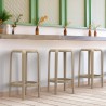 Compamia Tom Resin Counter Stool in Taupe - Lifestyle 3