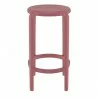Compamia Tom Resin Counter Stool in Marsala - Front - Compamia Tom Resin Counter Stool in Marsala - Front