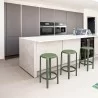 Compamia Tom Resin Counter Stool in Olive Green - Lifestyle - Compamia Tom Resin Counter Stool in Olive Green - Lifestyle