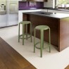 Compamia Tom Resin Counter Stool in Olive Green - Lifestyle 2