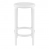 Compamia Tom Resin Counter Stool in White - Sde