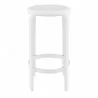 Compamia Tom Resin Counter Stool in White - Sde - Compamia Tom Resin Counter Stool in White - Sde