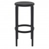 Compamia Tom Resin Bar Stool in Black - Side