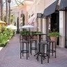 Compamia Tom Resin Bar Stool in Black - Liestyle 3 - Compamia Tom Resin Bar Stool in Black - Liestyle 3