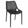 Compamia Air Maya Square Dining Chair - Black - Compamia Air Maya Square Dining Chair - Black