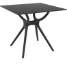 Air Square Table 31 inch - Black - Angled