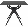 Air Square Table 31 inch - Black - Side - Air Square Table 31 inch - Black - Side