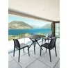 Air Square Table 31 inch - Black - Actual - Air Square Table 31 inch - Black - Actual