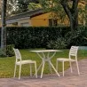 Compamia Ares Dining Set with 2 Chairs White - Compamia Ares Dining Set with 2 Chairs White