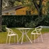 Compamia Pia Dining Set with 2 Chairs White - Compamia Pia Dining Set with 2 Chairs White