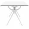 Air Rectangle Table 71 inch - White - Side - Air Rectangle Table 71 inch - White - Side