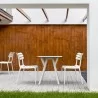 Compamia Max Square Table 27.5 inch In White - Lifestyle 2 - Compamia Max Square Table 27.5 inch In White - Lifestyle 2