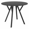 Compamia Max Square Table 35 inch In Black - Angled - Compamia Max Square Table 35 inch In Black - Angled