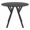 Compamia Max Square Table 35 inch In Black - Front - Compamia Max Square Table 35 inch In Black - Front