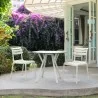 Compamia Max Square Table 35 inch In White - Lifestyle 4 - Compamia Max Square Table 35 inch In White - Lifestyle 4