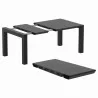 Compamia Vegas Extendable Dining Table - Black - Compamia Vegas Extendable Dining Table - Black