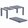 Compamia Vegas Extendable Dining Table - Dark Gray - Compamia Vegas Extendable Dining Table - Dark Gray