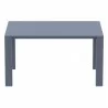 Compamia Vegas Extendable Dining Table - Dark Gray - Compamia Vegas Extendable Dining Table - Dark Gray