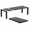 Compamia Vegas 70-86 Inch Extendable Dining Table - Black